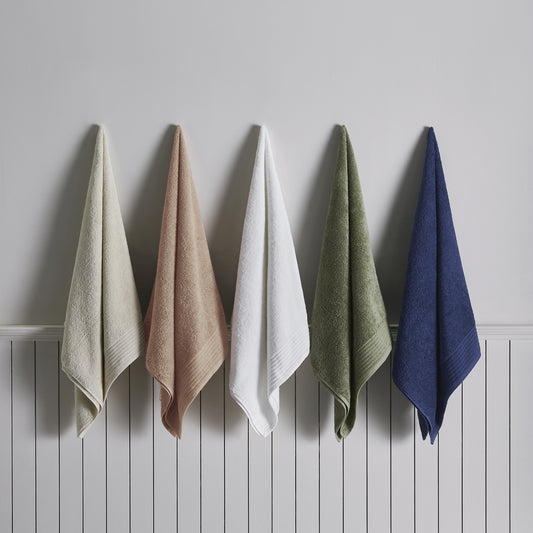 6 Piece Set Cotton Bath Towels - Kasper Collection