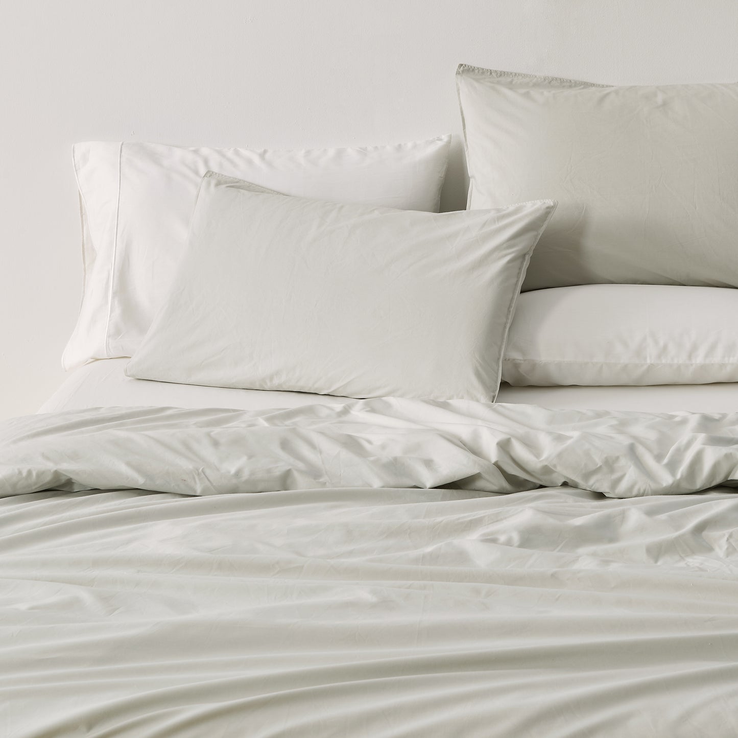 100% Pima Cotton Percale Duvet Set