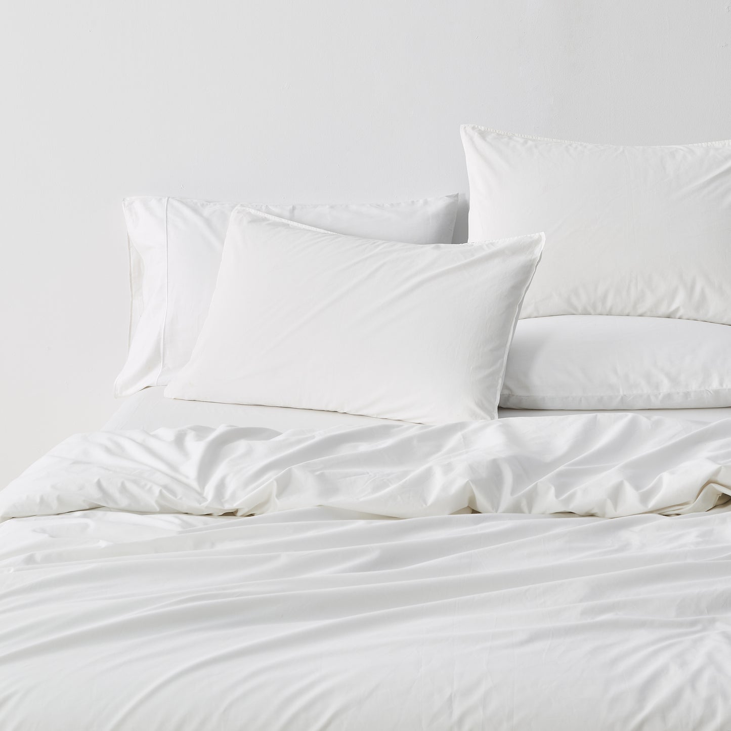 100% Pima Cotton Percale Duvet Set