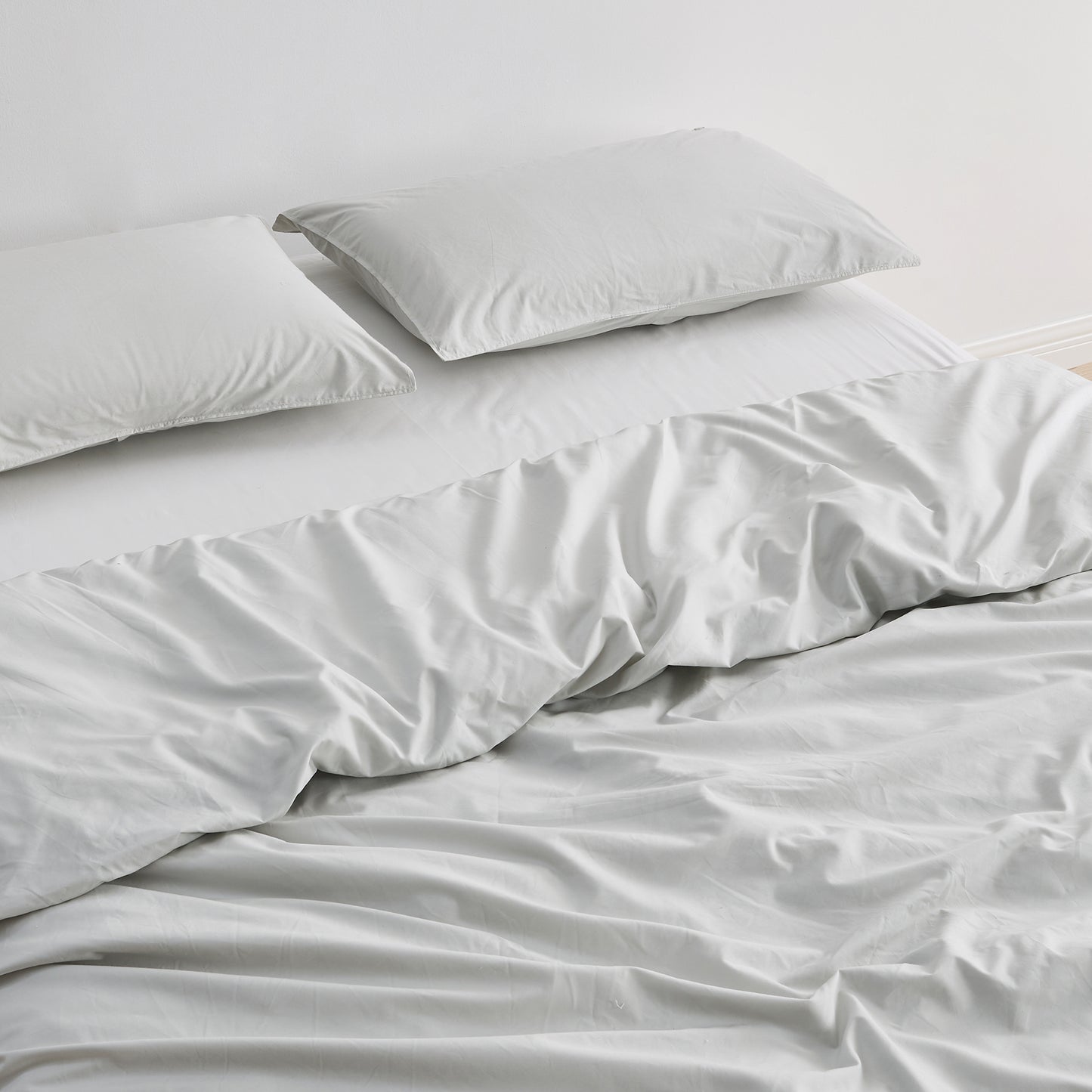 100% Pima Cotton Percale Duvet Set