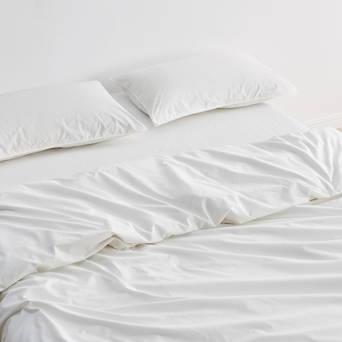 100% Pima Cotton Percale Duvet Set