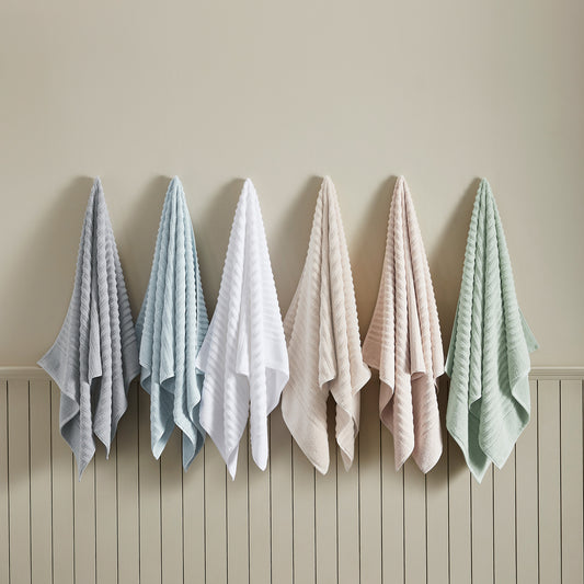 6 Pack Combed Cotton Hand Towels - Karina Collection