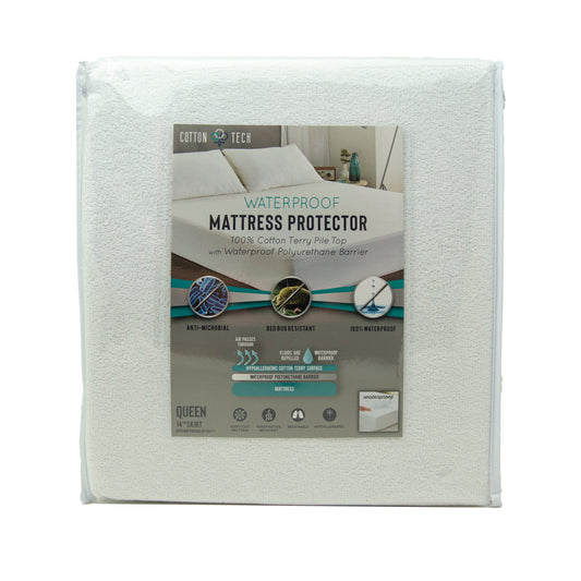 Waterproof Terry Top Mattress Protector