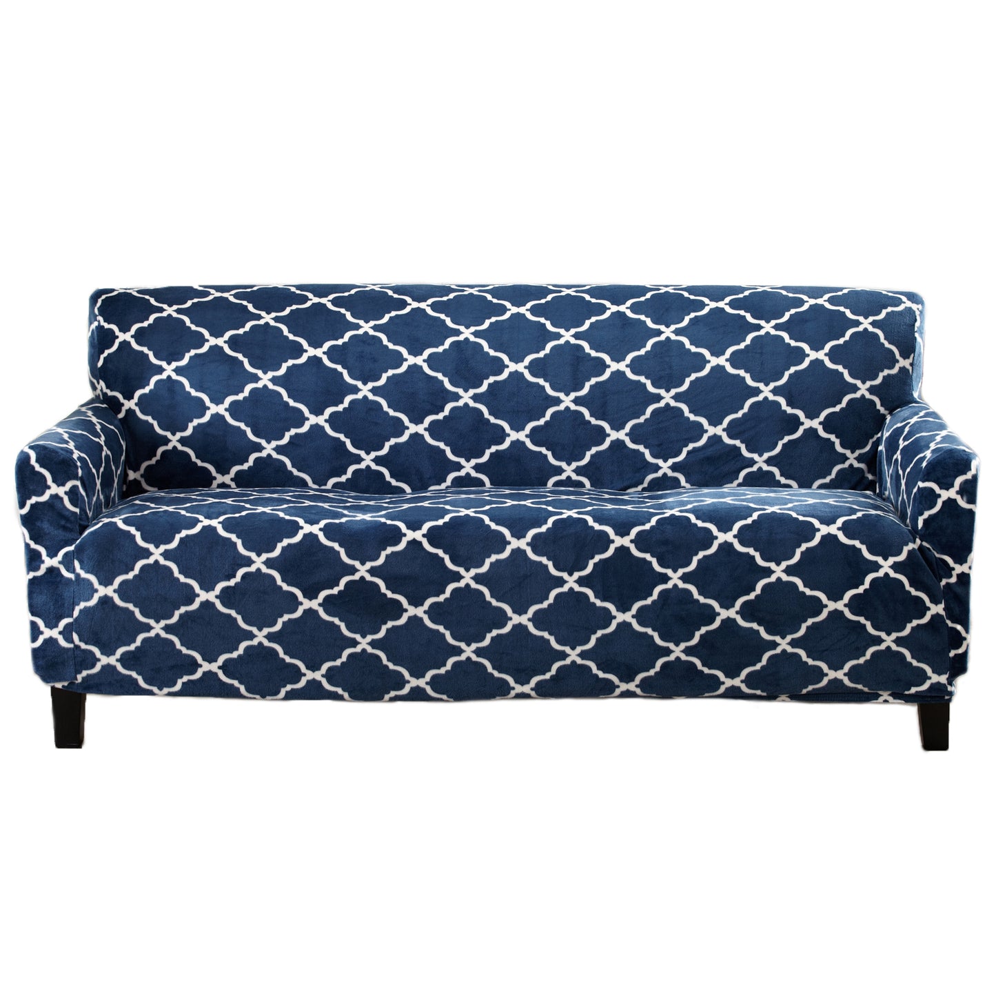 Velvet Plush Form Fit Stretch Slipcover