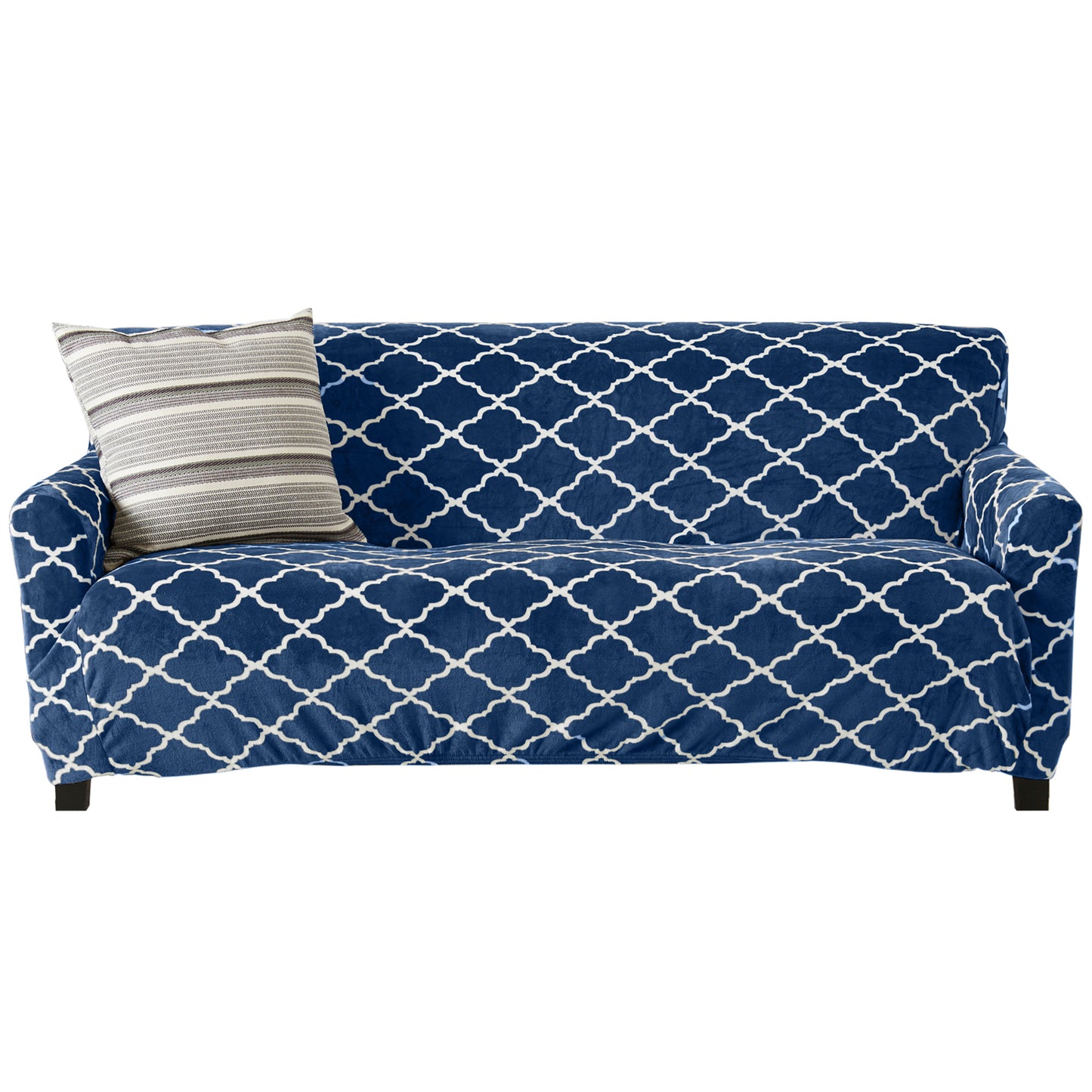 Velvet Plush Form Fit Stretch Slipcover