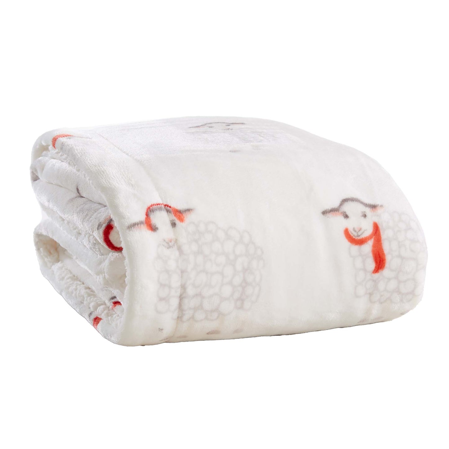 Holiday Sherpa Throw