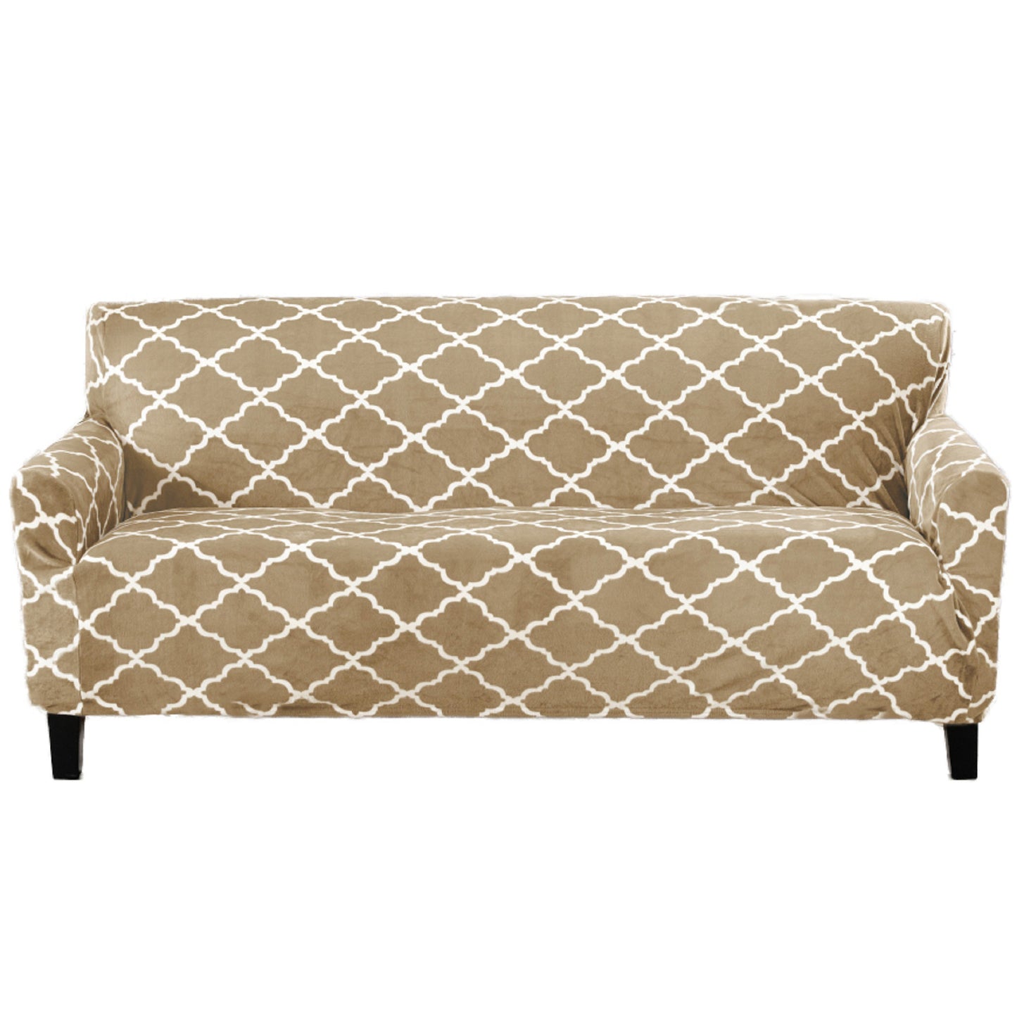 Velvet Plush Form Fit Stretch Slipcover